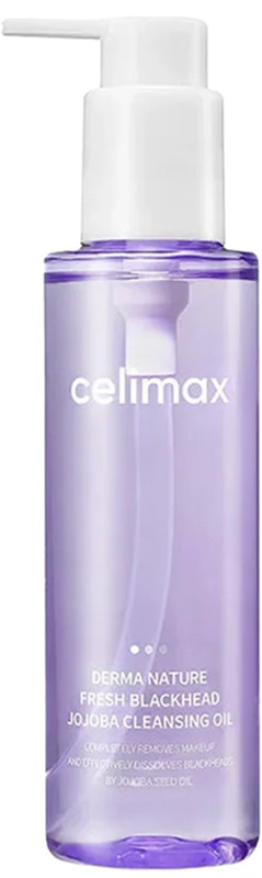 Гидрофильное масло Derma Nature Fresh Blackhead Jojoba Cleansing Oil Celimax, 150 мл на beauty-prof.com Гидрофильное масло Derma Nature Fresh Blackhead Jojoba Cleansing Oil Celimax, 150 мл