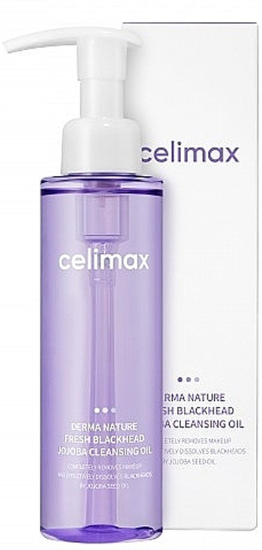 Гидрофильное масло Derma Nature Fresh Blackhead Jojoba Cleansing Oil Celimax, 150 мл на beauty-prof.com Фото 2 Гидрофильное масло Derma Nature Fresh Blackhead Jojoba Cleansing Oil Celimax, 150 мл Фото 2