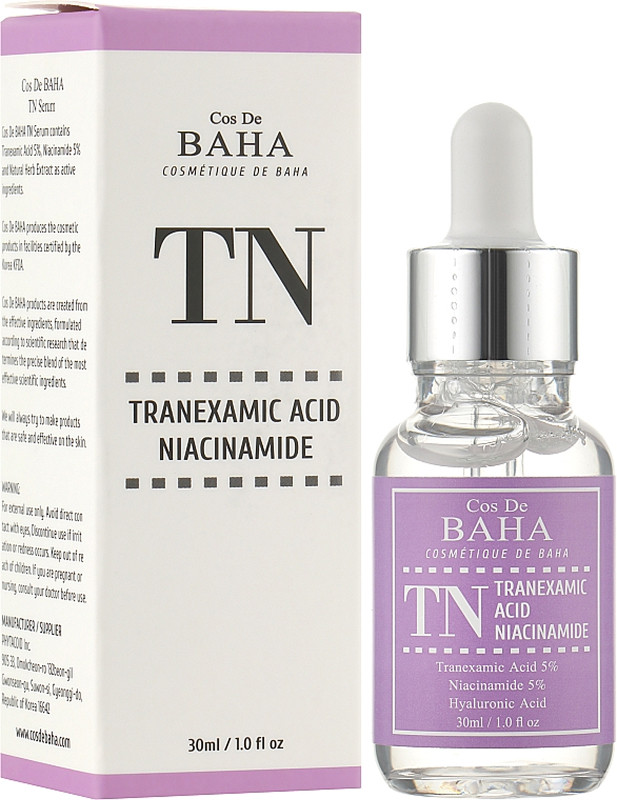 Сыворотка с транексамовой кислотой Tranexamic Acid Serum Cos De BAHA, 30 мл  Фото 2 