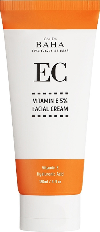 Крем восстанавливающий с витамином E 5% и керамидами Facial Cream Cos De BAHA, 120 мл