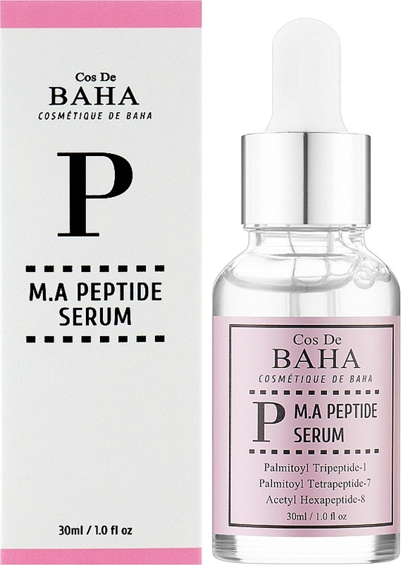 Сыворотка против морщин с пептидным комплексом Peptide Serum Cos De Baha, 60 мл  Фото 2 