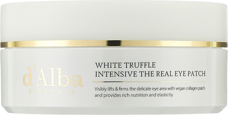 Патчи премиальные гидрогелевые из веганского коллагена White Truffle Intensive d'Alba, 68 шт
