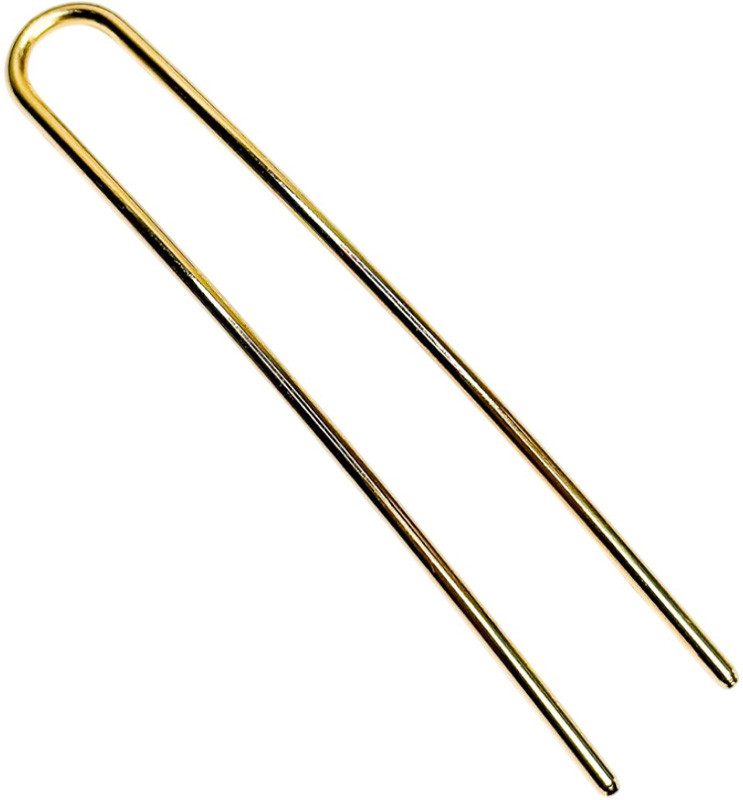 Держатель для волос металл 10 см Gold Miso