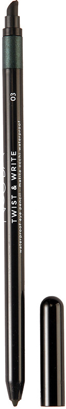 Водостойкий карандаш для глаз TWIST & WRITE №3 Nouba, 0,5 г