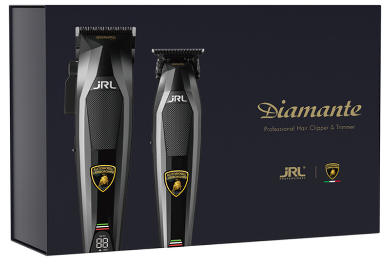 Набор машинки + триммер чорний JRL x Lamborghini Diamante Collection, JRL-DI2025B  Фото 3 