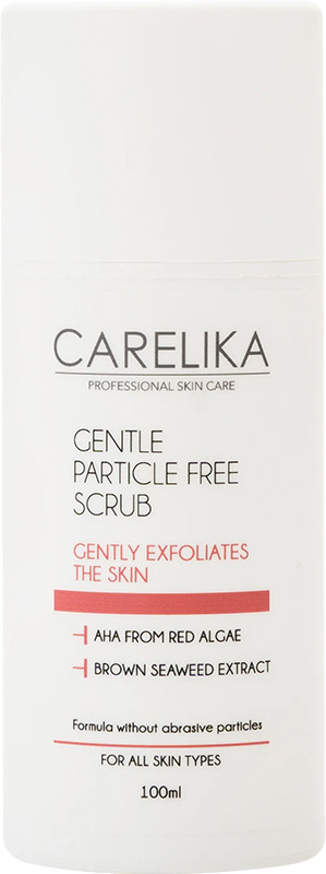 Скраб для обличчя ніжний без частинок Gentle Particle Free Scrub CARELIKA, 100 мл