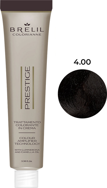 Краска для волос Colorianne Prestige 4/00, 100мл BRELIL