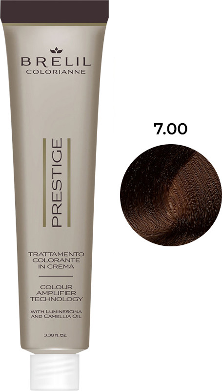 Краска для волос Colorianne Prestige 7/00, 100мл BRELIL