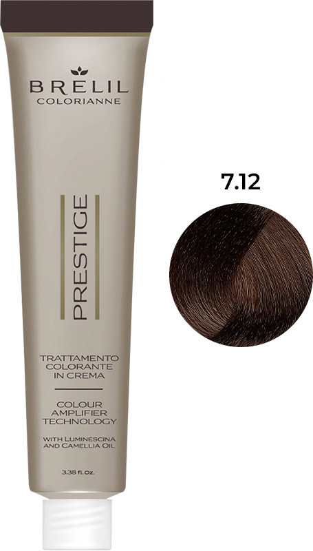 Краска для волос Colorianne Prestige 7/12, 100мл BRELIL
