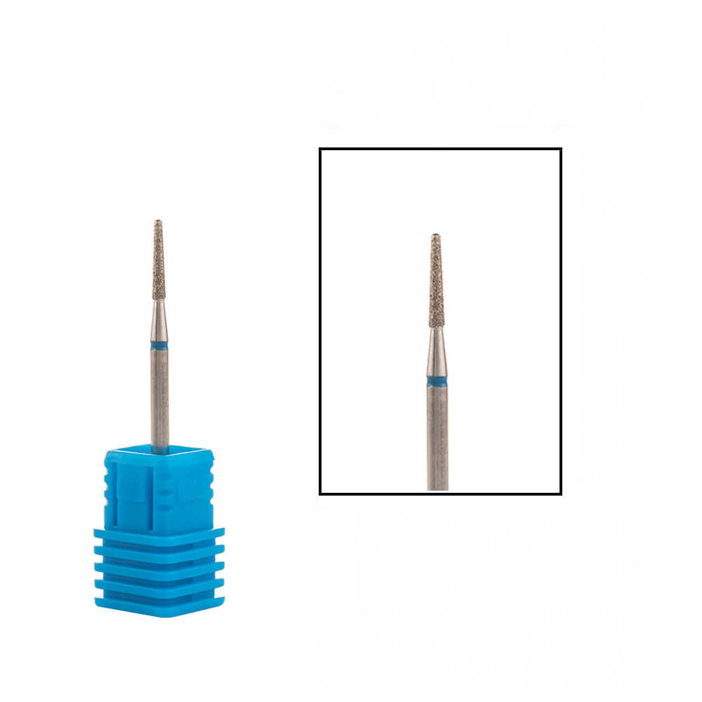 Фреза алмазная "Конус, полусферический конец" 850 014B 1,4 мм Blue