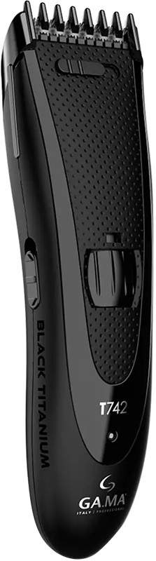 Машинка для стрижки волосся Ga.Ma Black Titanium T742 GM4510  Фото 2 