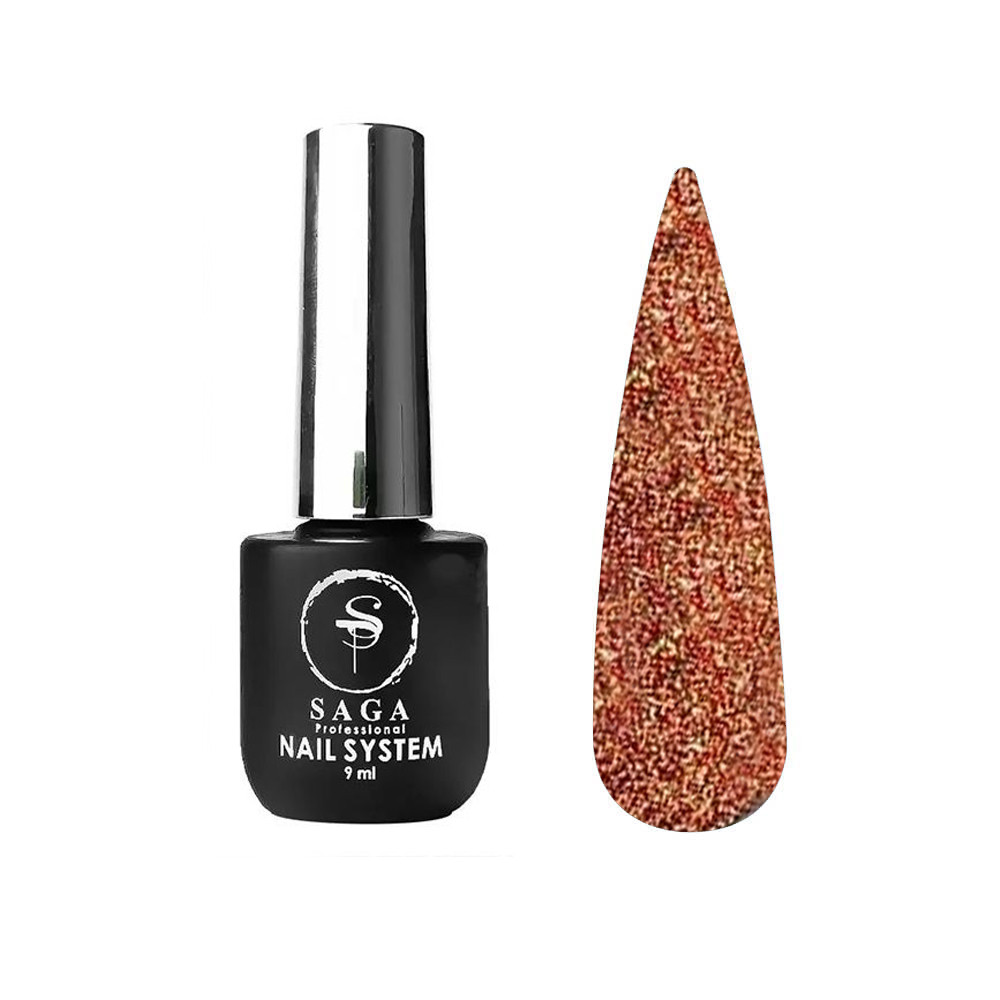 Гель-лак Fiery gel 22 Saga Professional, 9 мл