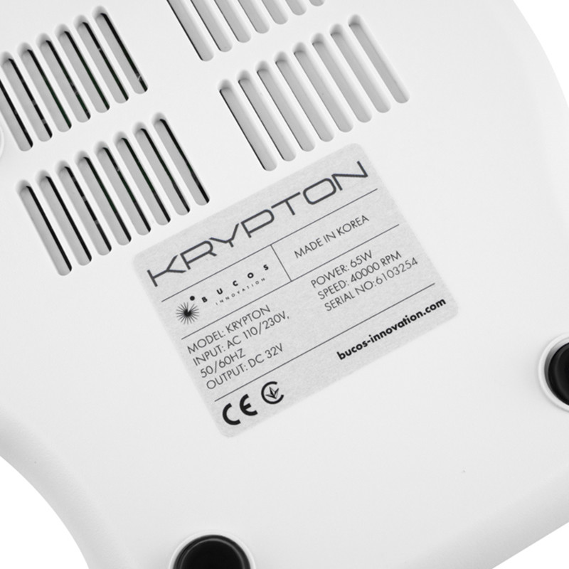 Фрезер для манікюру KRYPTON XPS-400 WHITE/GRAY на 65 вт. та 40000 об. Фото 6