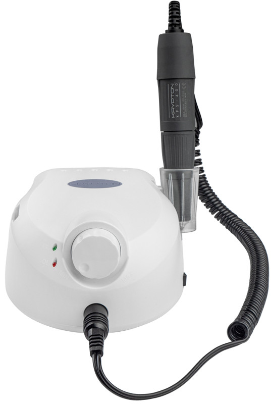 Фрезер для манікюру KRYPTON XPS-400 WHITE/PURPLE на 65 вт. та 40000 об.