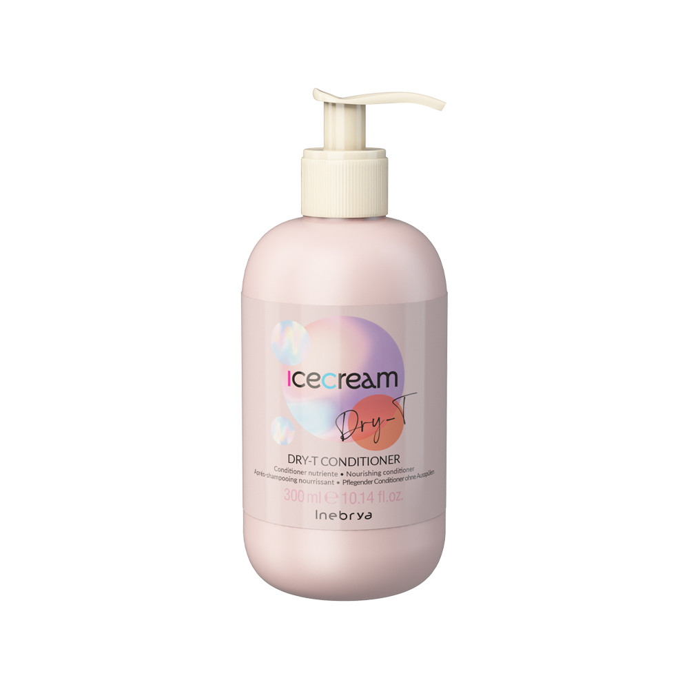 Кондиционер для сухих, вьющихся и окрашенных волос Conditioner Dry-T Inebrya, 300 мл