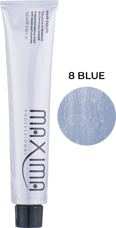 Краска для волос 8 Metallic stone blue Maxima 100 мл