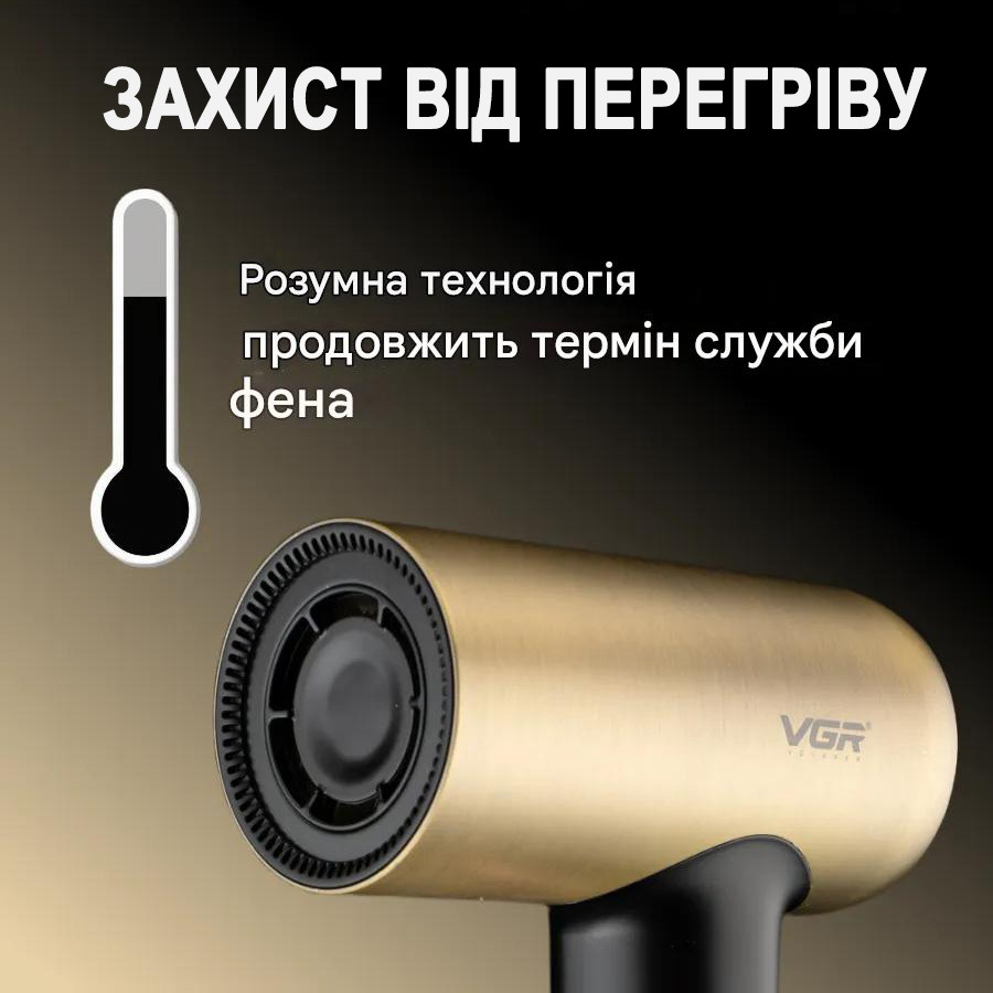 Фен професійний V-441 VGR на beauty-prof.com Фото 8 Фен професійний V-441 VGR Фото 8