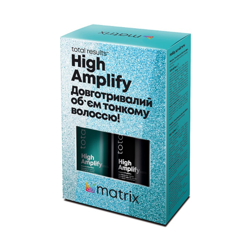Набір шампунь + кондиціонер High Amplify Matrix, 300х300 мл 