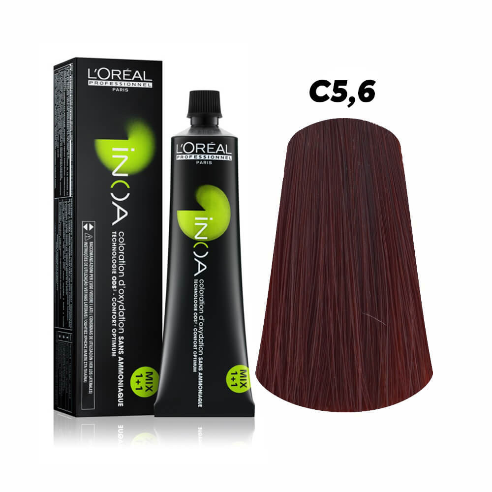 Крем-краска INOA CARMILANE 5.6 60 мл L’Oreal Professionnel Paris*