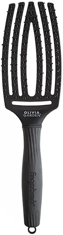 Щітка Finger Brush Care Iconic Double blister black M Olivia Garden на beauty-prof.com Щітка Finger Brush Care Iconic Double blister black M Olivia Garden