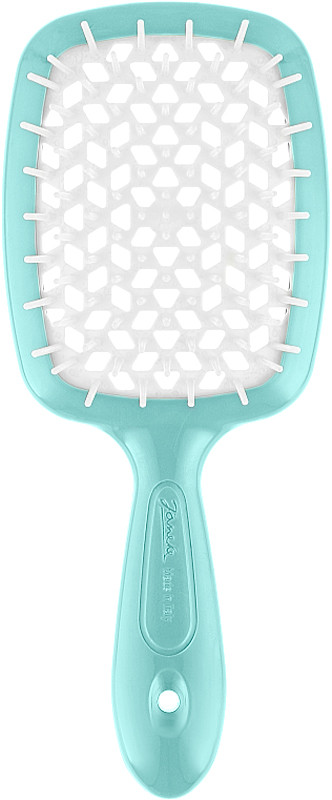 Щетка Superbrush Small тиффани с белым Janeke 