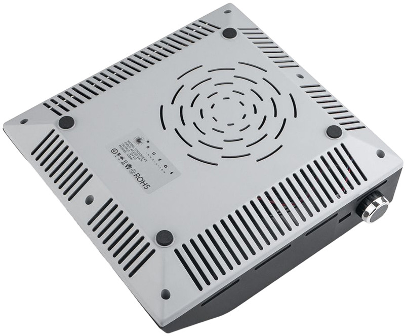 Витяжка для манікюру з НЕРА фільтром BUCOS CYCLONE V2 на 100W Графітова + USB Фото 5