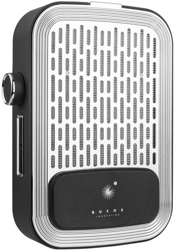 Витяжка для манікюру з НЕРА фільтром BUCOS CYCLONE V3-B на 100W Чорна з Акумулятором Фото 3