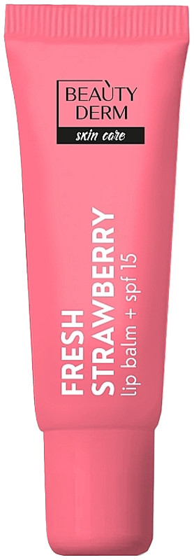 Бальзам для губ Fresh Strawberry BEAUTYDERM, 10 мл 