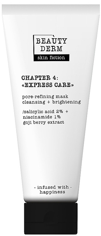 Маска для очистки пор с салициловой кислотой и ягодами годжи SKIN FICTION BEAUTYDERM, 75 мл 