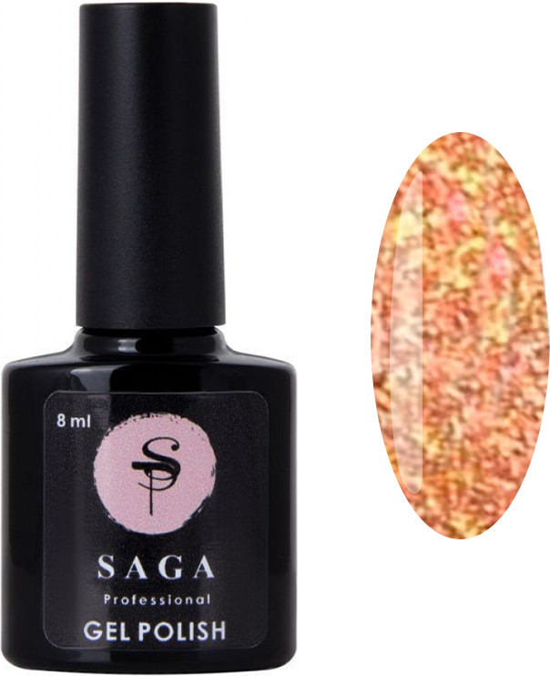 Гель-лак Fiery gel 20 Saga Professional, 8 мл