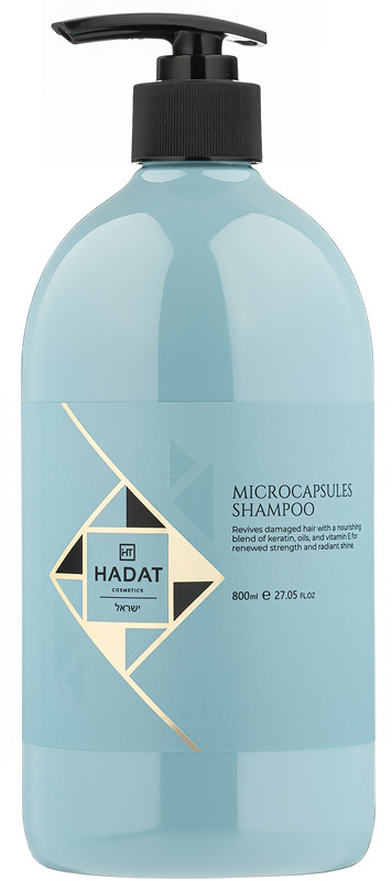 Шампунь пом'якшуючий  для волосся з мікрокапсулами Microcapsules Shampoo HADAT, 800 мл