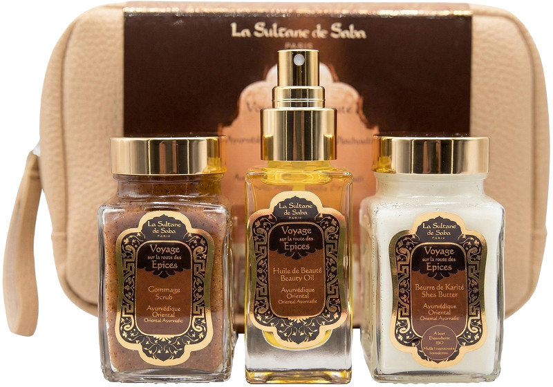 Подарунковий набір для тіла Аюрведа Body Set Oriental Ayurvedic Amber Vanilla Patchouli La Sultane De Saba 