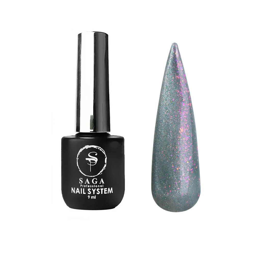 Гель-лак Cat Shine №9 Saga Professional, 9мл