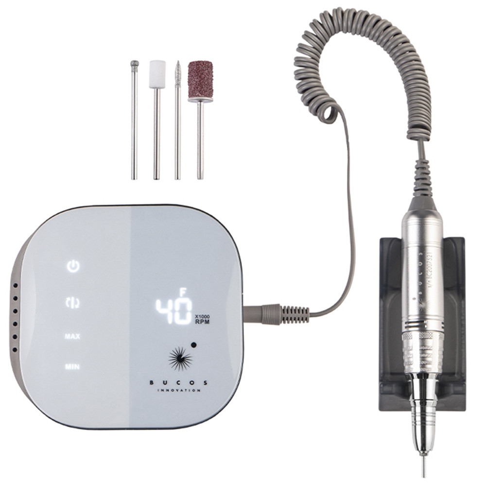 Фрезер для манікюру Bucos Nail Drill X1 Pro (65W/40000 обертів), світло-блакитний на beauty-prof.com Фото 3 Фрезер для манікюру Bucos Nail Drill X1 Pro (65W/40000 обертів), світло-блакитний Фото 3