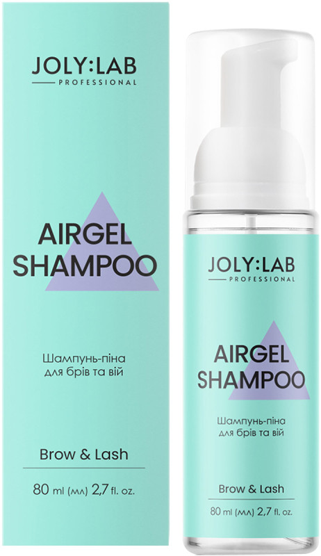 Шампунь-піна для брів та вій Airgel Shampoo Joly:Lab, 80 мл  Фото 2 