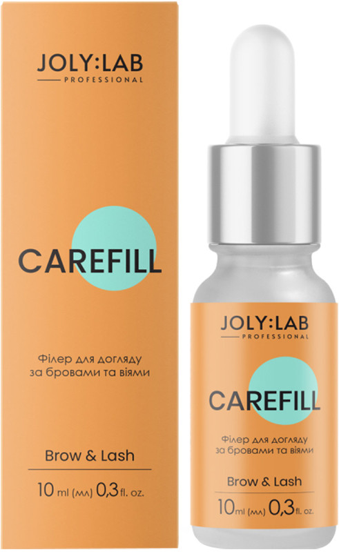 Філер для догляду за бровами та віями Carefill Joly:Lab, 10 мл Фото 2