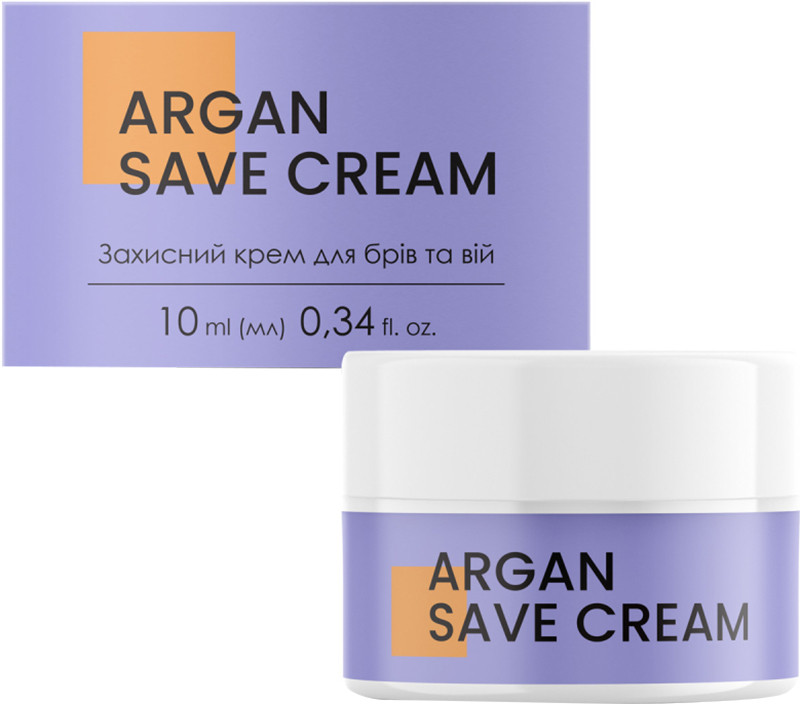 Захисний аргановий крем для брів та вій Argan Save Cream Joly:Lab, 10 г  Фото 5 