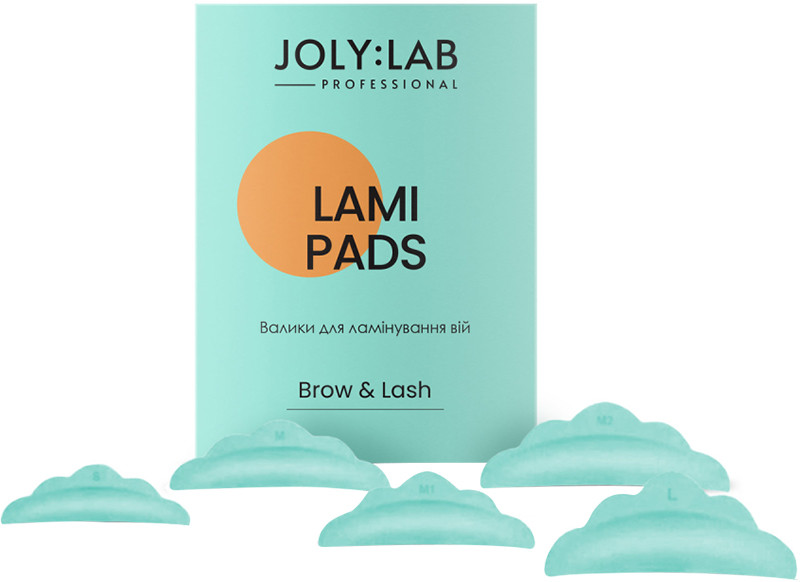 Набір валиків для ламінування Lami Pads Joly:Lab (S, M, M1, M2, L), 5 пар 