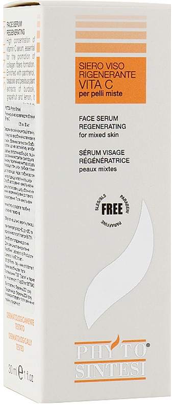 Сыворотка для лица с витамином C Vitamin C Face Serum Phyto Sintesi, 10 мл на beauty-prof.com Фото 2 Сыворотка для лица с витамином C Vitamin C Face Serum Phyto Sintesi, 10 мл Фото 2