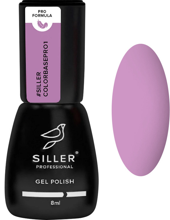 База для гель-лаку Color Pro №1 Siller, 8 мл