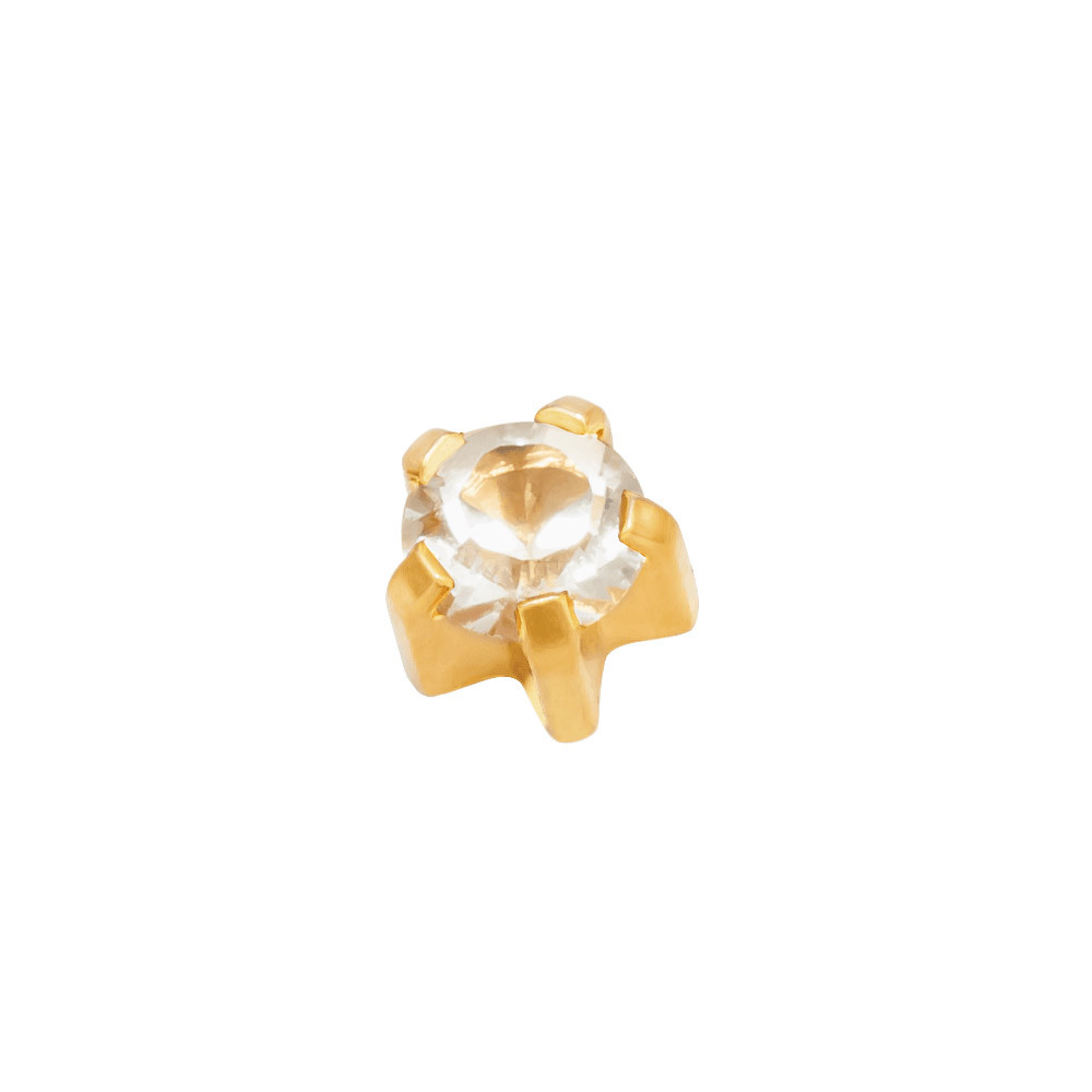 Сережки кришталь крапан, золото L 104 Y Studex, 4 мм на beauty-prof.com Сережки кришталь крапан, золото L 104 Y Studex, 4 мм