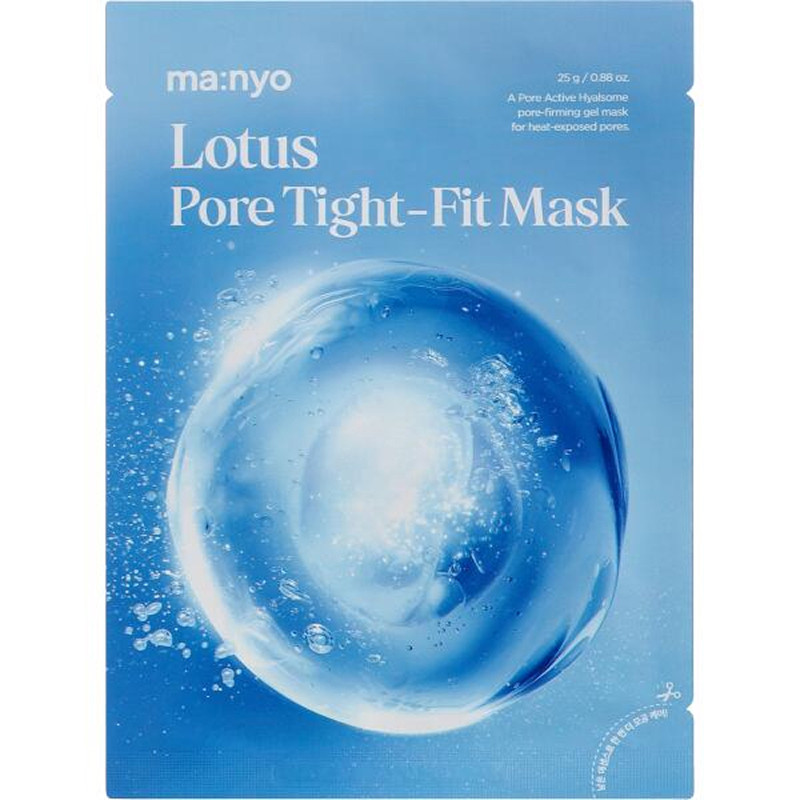 Маска тканевая для сужения пор Manyo Lotus Pore Tight-Fit Mask, 1 шт