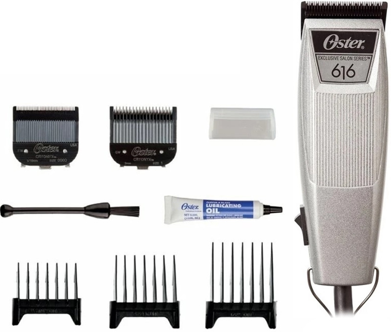 Машинка для стрижки волосся Oster 616 Soft Touch Silver Edition  Фото 3 
