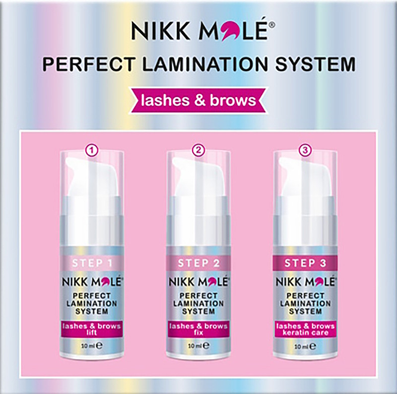 Perfect lamination System набор для ламинирования ресниц и бровей Nikk Mole 3х10 мл на beauty-prof.com Perfect lamination System набор для ламинирования ресниц и бровей Nikk Mole 3х10 мл