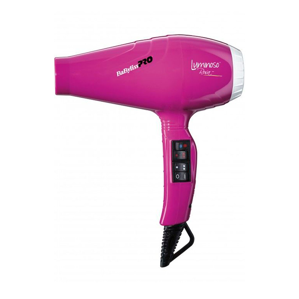 Фен для волосся BaByLiss Rosa Pro Luminoso Pink BAB6360IFE 