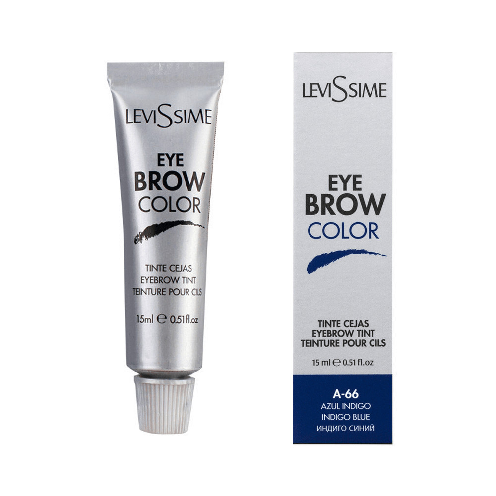 Краска для бровей Indigo blue A-66 Tint Levissime, 15 мл