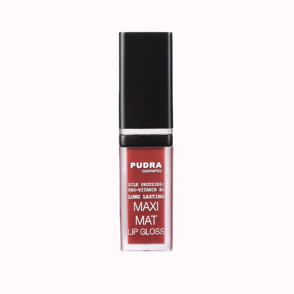 Блеск для губ матовый 15 7мл Maxi Matt Pudra