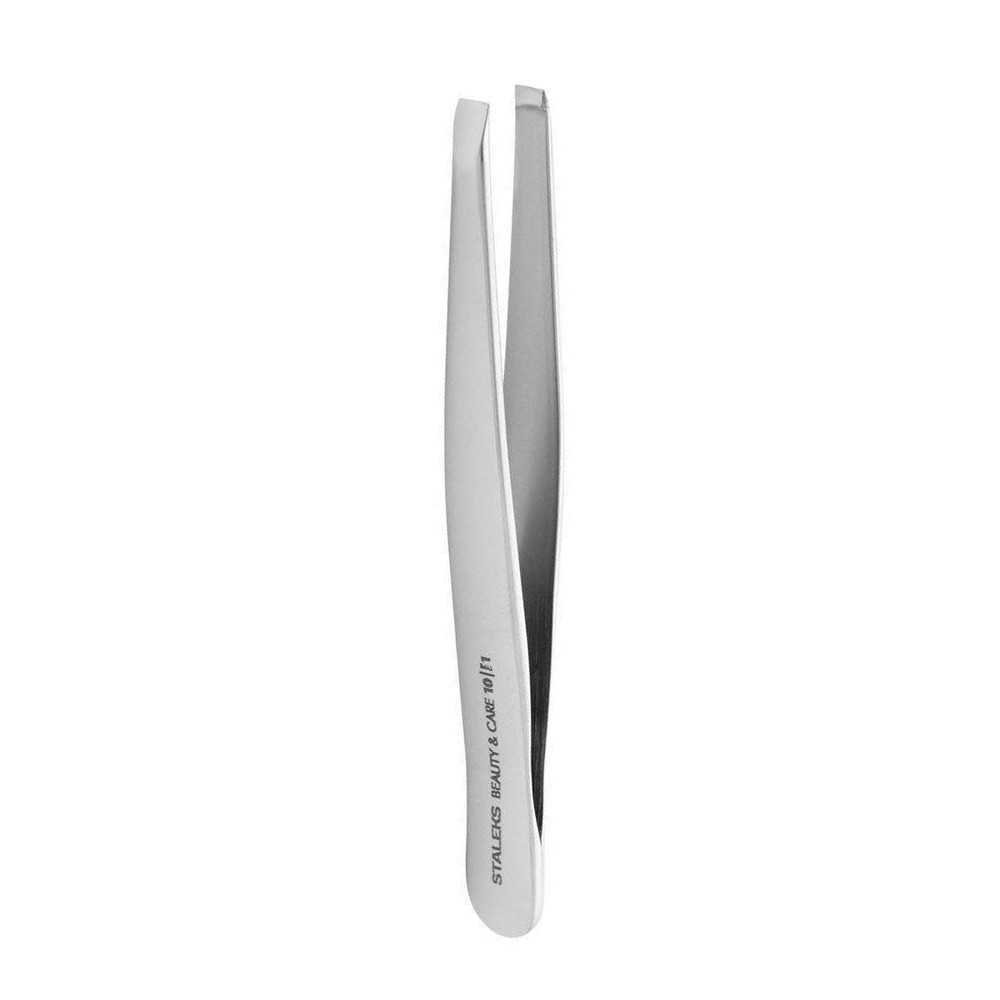 Пинцет для бровей Beauty & Care 10 Type 1 (широкие прямые кромки) (П-06) Staleks 