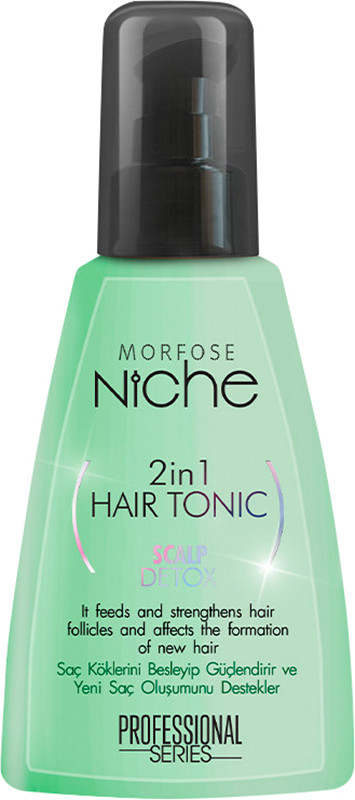 Тонік для волосся 2 в 1 Scalp Detox Niche Morfose, 100 мл