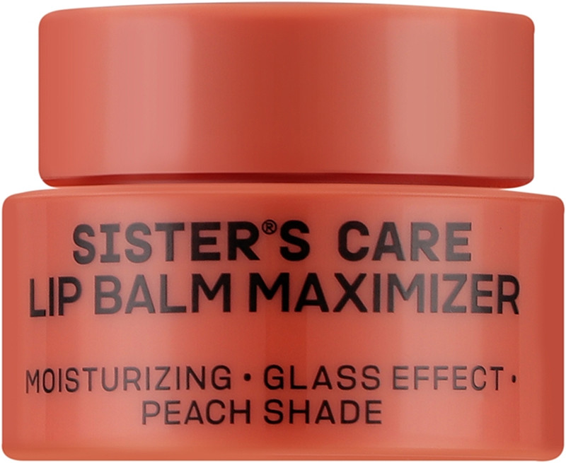 Бальзам для губ Lip Balm maximizer Peach Color Sister's Aroma, 4 г